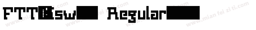 FTT-Ksw新豪能 Regular字体转换